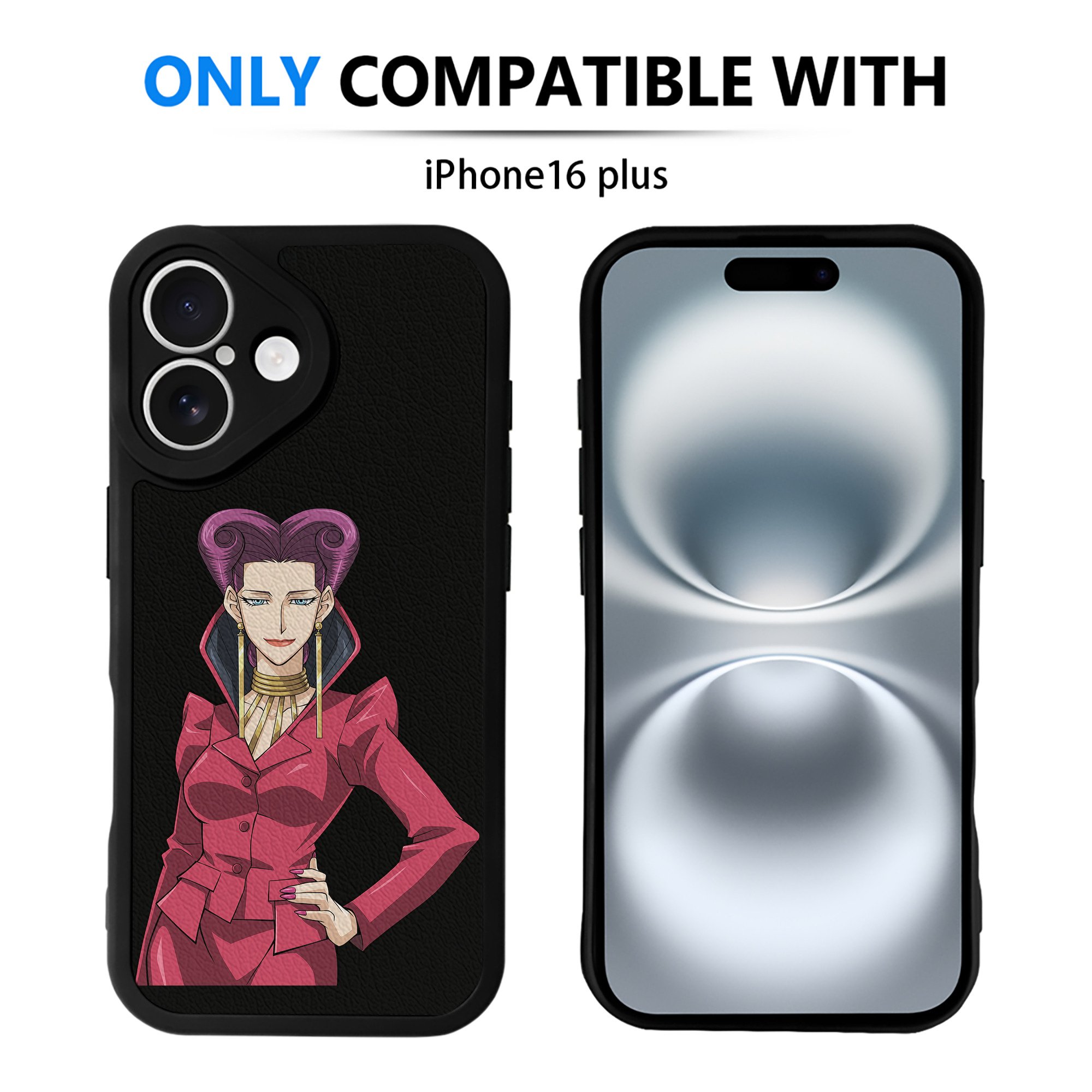 遊☆戯☆王 Yu-Gi-Oh! 【iPhone 16シリーズ対応】シリコンスマホケース（レザー調） 材質：シリコン